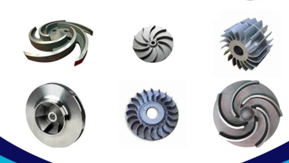 The main components of the turbine pump